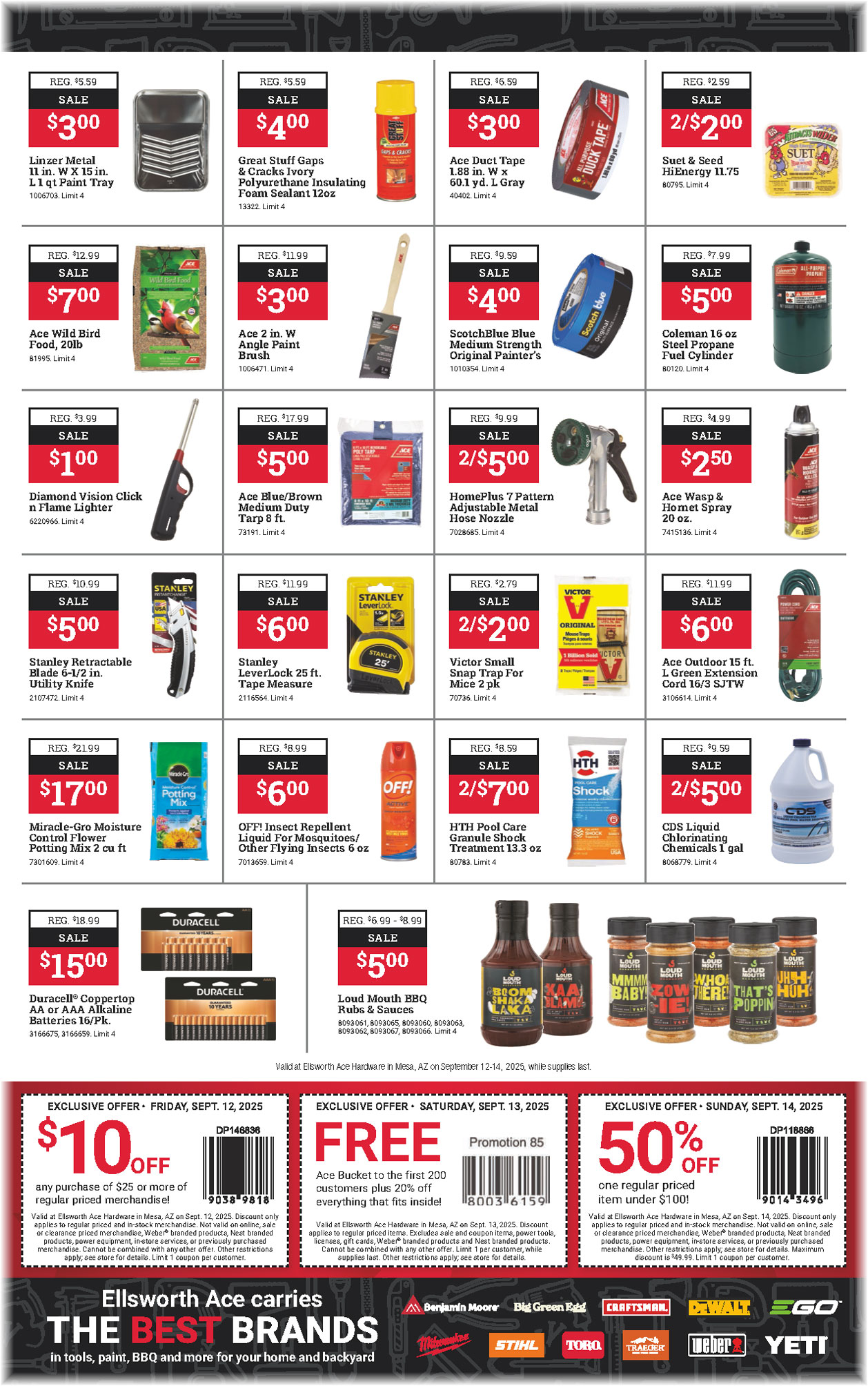 Ellsworth Grand Opening Promotions